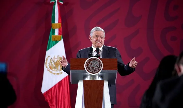 Andrés Manuel López Obrador, presidente de México.