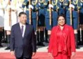 Xiomara Castro en China junto a Xi Jingping. Vino cargada de convenios firmados, nada concreto en cooperación.