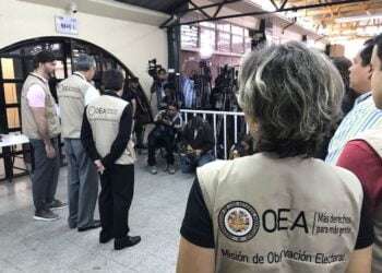 OEA despliega 91 observadores electorales para elecciones guatemaltecas