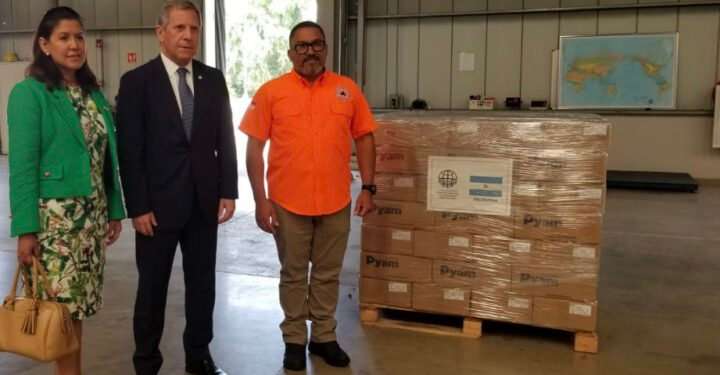 Panamá recibe 700 mil pastillas para potabilizar el agua de parte de Argentina