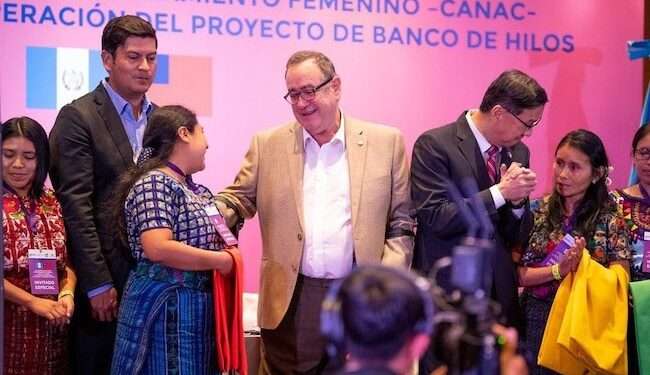 Taiwán financia programa en beneficio de artesanas guatemaltecas