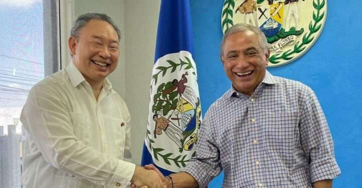 Primer ministro de Belice recibió a vicecanciller de Taiwán