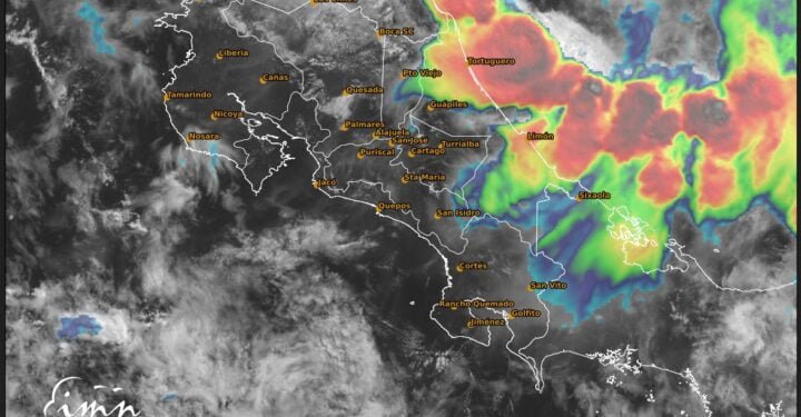 Costa Rica decreta alerta verde por lluvias