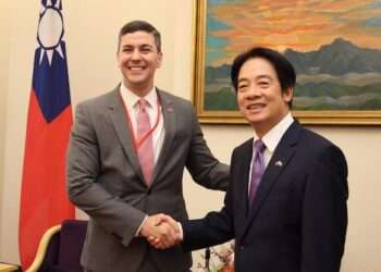 El vicepresidente de Taiwán asistirá a la toma de posesión de presidente paraguayo