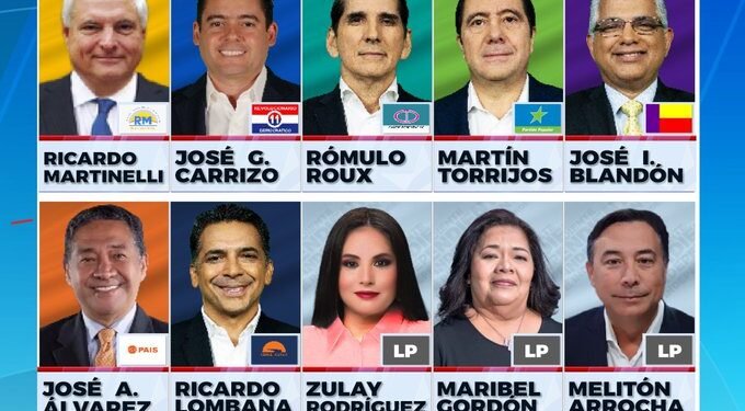 Conozca a los 10 aspirantes a la presidencia de Panamá