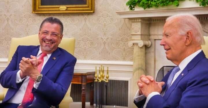 Costa Rica y EEUU se comprometen a enfrentar crisis migratoria