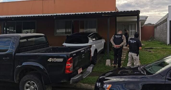 Autoridades madrugan a red de narcos con allanamientos en Costa Rica