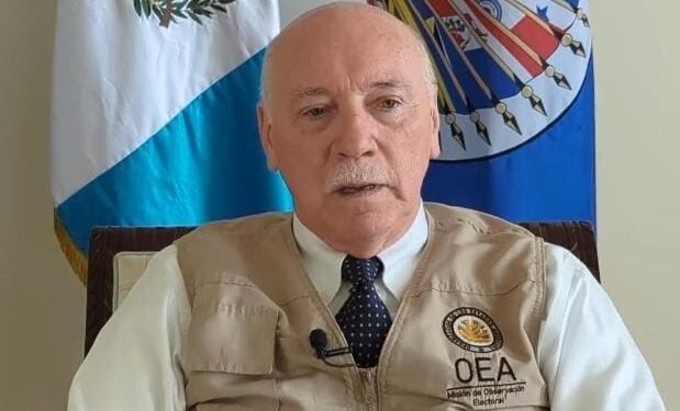 Jefe de misión electoral de la OEA llama a guatemaltecos a votar