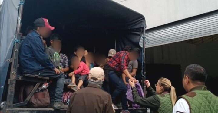 Más de 500 migrantes guatemaltecos además de varios salvadoreños y hondureños rescatados en México