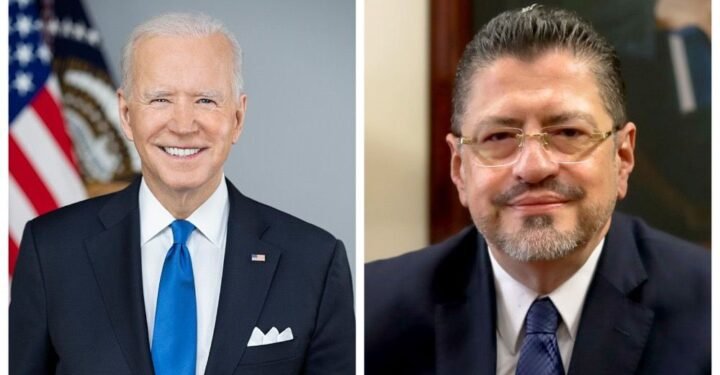 Migración y China en agenda de reunión entre presidente Biden y Chaves de Costa Rica