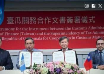 Taiwán colabora con Guatemala para modernizar sistema aduanero