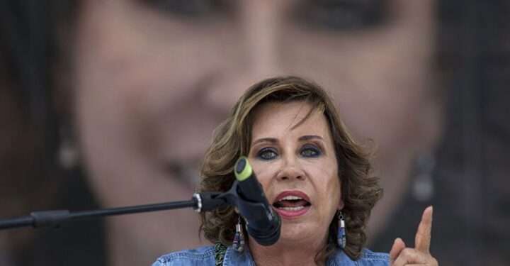 ¿Dónde está Sandra Torres?