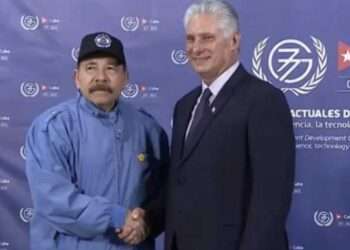 Dictador Daniel Ortega vuela a Cuba para reunión del G77 más China