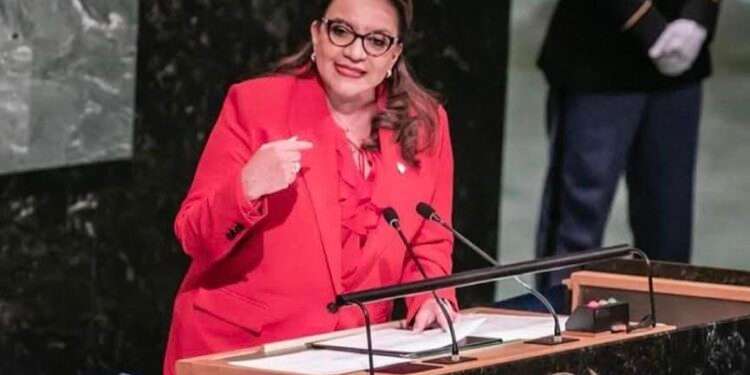 Xiomara Castro vuelve a defender las dictaduras de Nicaragua, Venezuela y Cuba, ahora en la ONU