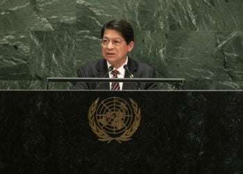 Canciller de Daniel Ortega clama en la ONU contra sanciones a la dictadura de Nicaragua