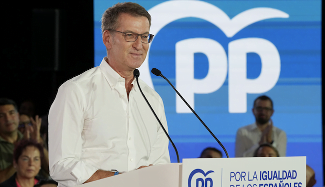 El Parlamento de España le dice no a la investidura del líder de la oposición