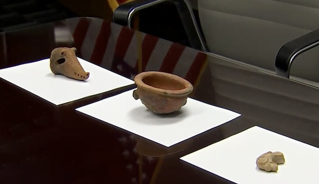 Aduana EEUU devuelve a Costa Rica objetos precolombinos incautados