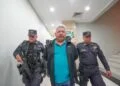 Juan Pablo Durán, expresidente del estatal Banco de Desarrollo, al momento de su captura.