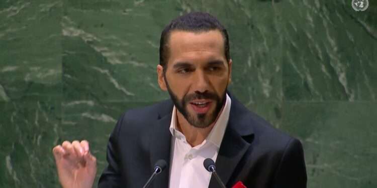 Bukele defiende en la ONU su plan de seguridad