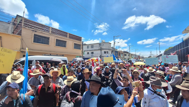 Amnistía Internacional alerta sobre un peligro inminente para los manifestantes en Guatemala