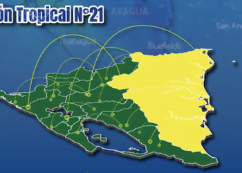 Nicaragua y Honduras en alerta ante depresión tropical