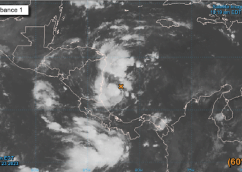 Ciclón tropical llegará a costa caribe de Nicaragua y traerá lluvias a la región
