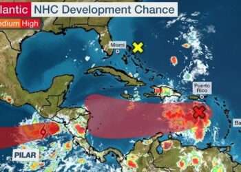 Otra tormenta tropical desde el Caribe podría llegar a Centroamérica el fin de semana