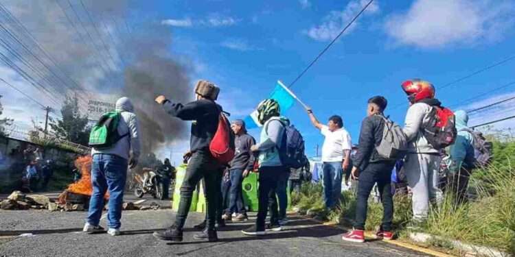 La protesta popular en Guatemala se sale de control