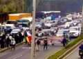 Siguen los bloqueos de calles y carreteras en Guatemala