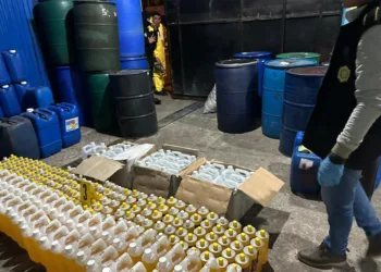 Desmantelan narcolaboratorio en zona 12 de la Ciudad de Guatemala