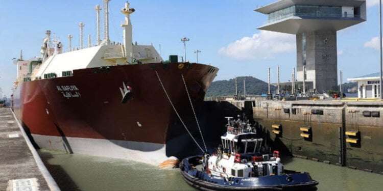 Los grandes petroleros viajarían por África con tal de evitar el Canal de Panamá por la sequía