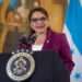 Presidenta de Honduras acusa al opositor Partido Salvador de “incoherencias políticas”
