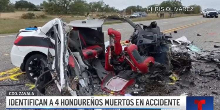 Cancillería dice que aún no están científicamente identificados los “hondureños” muertos en accidente en EEUU