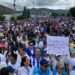 Multitudinaria marcha en Honduras contra el gobierno de Xiomara Castro