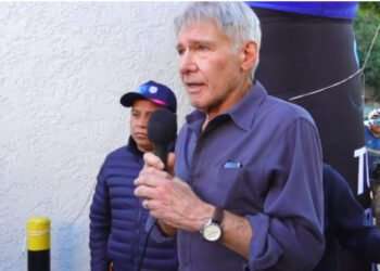 El popular actor Harrison Ford participa en evento pro Guatemala
