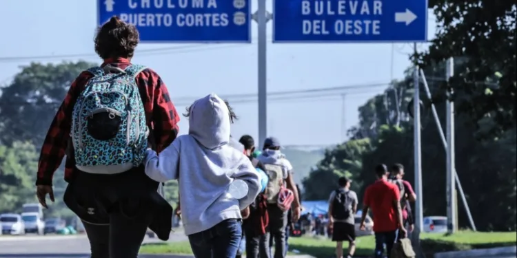 Aumenta un 13% los refugiados y migrantes en tránsito por Honduras