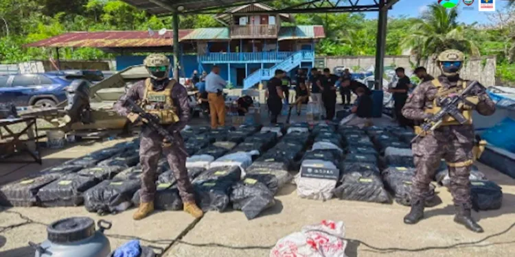 Colombia reporta incautación de tres toneladas de cocaína que tenían como destino Centroamérica