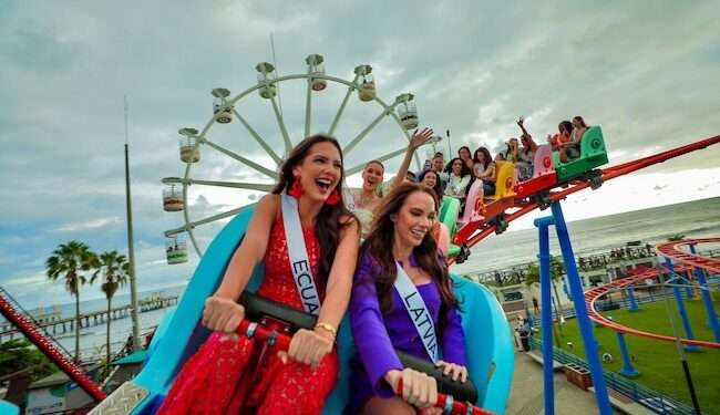 A una semana de Miss Universo, las reinas de belleza recorren El Salvador