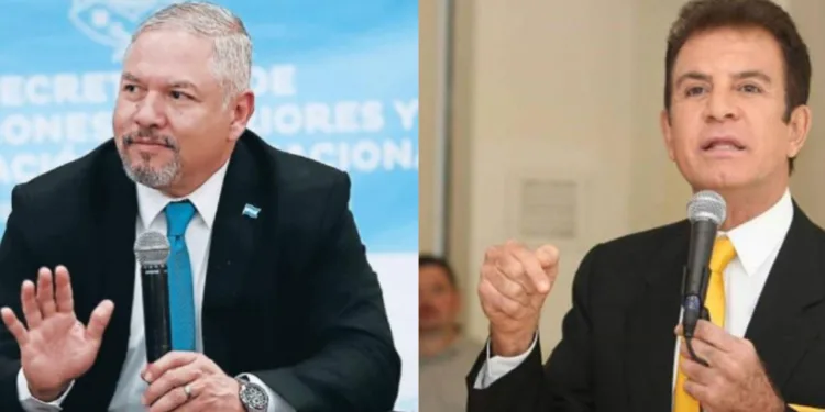 Pelea a la hondureña: vicepresidente contra canciller por la invitación a toma de posesión en Argentina