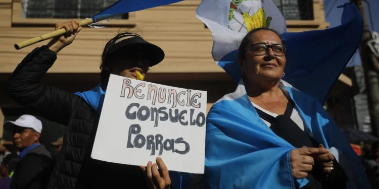 Anuncian marcha Guatemala