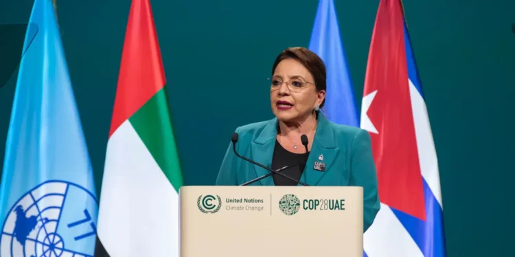 vicepresidente de Honduras a Xiomara Castro