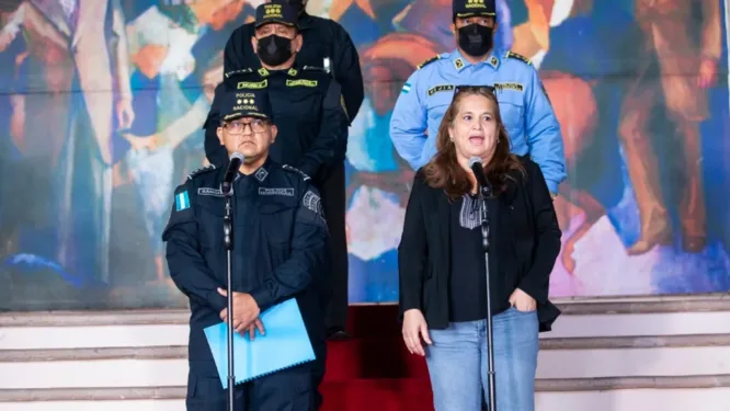 Viceministra de Seguridad de Honduras en disputa con su jefe, el ministro