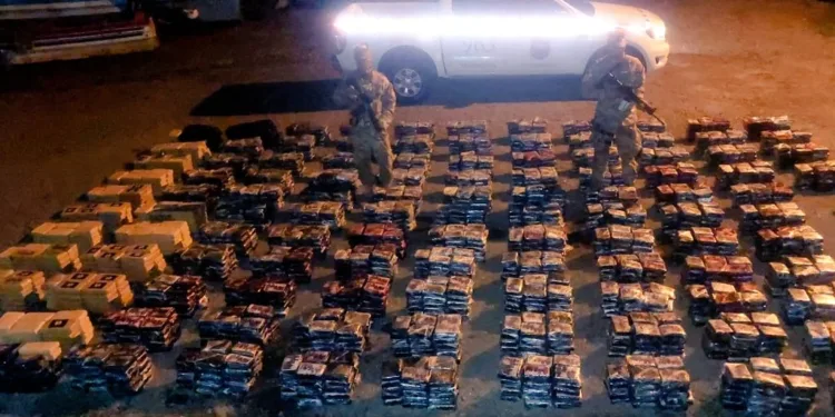 Panamá intercepta más de 1.4 toneladas de drogas con destino a Europa