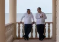 Bernardo Arévalo se reúne con el primer ministro de Belice