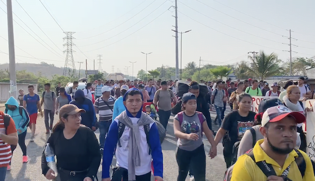 Más de 53 mil centroamericanos han pedido refugio en México este año