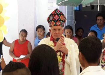 Obispo de Chiapas denuncia violencia del crimen organizado en frontera sur de México