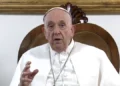 El Papa Francisco, jefe de la iglesia Católica universal.