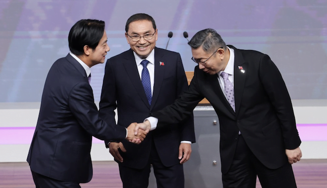 Candidatos presidenciales taiwaneses abogan por mantener status quo durante debate