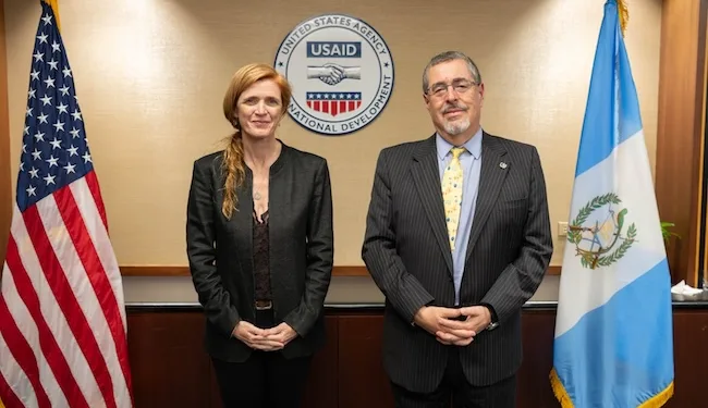 Biden delega a jefa de USAID para toma de posesión de Bernardo Arévalo