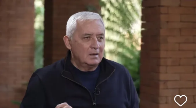 Expresidente Pérez Molina dice que “no le robó al pueblo guatemalteco”